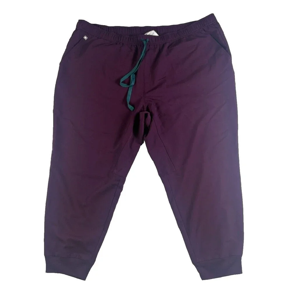 FIGS Tansen Men’s 4XL Purple Scrub Jogger Pants Stretch Medical Workwear